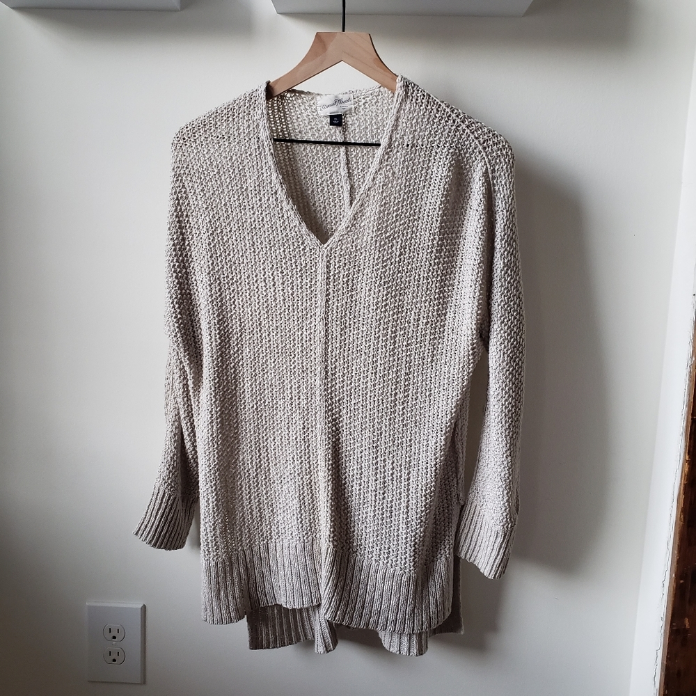 5 for $18/ Open knit sweater cozy loose knit